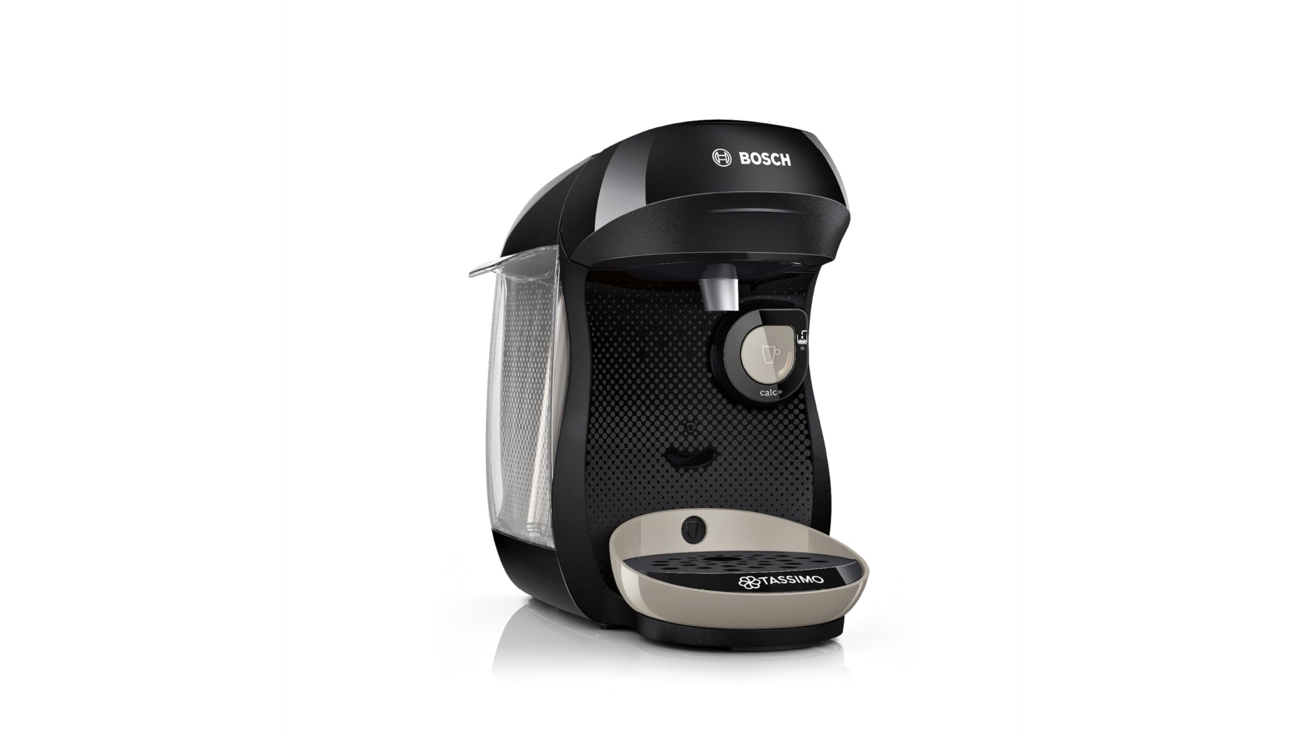 Machine à Café à Dosettes Eslora Happy – Crème/Noir – 1400W – 0,7L