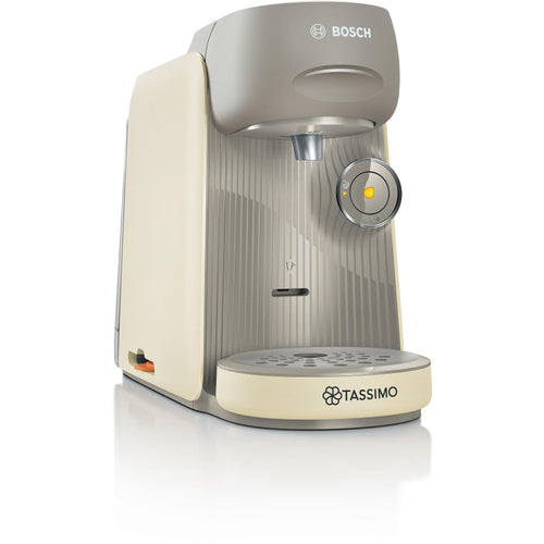 Machine à Café à Dosettes Eslora Finesse – Crème – +70 Boissons Chaudes