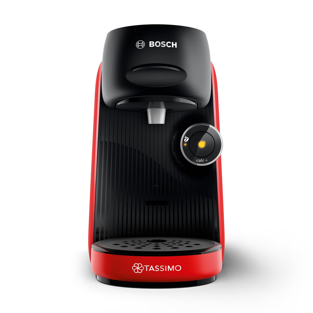 Machine à Café à Dosettes Eslora Finesse – Rouge – +70 Boissons Chaudes
