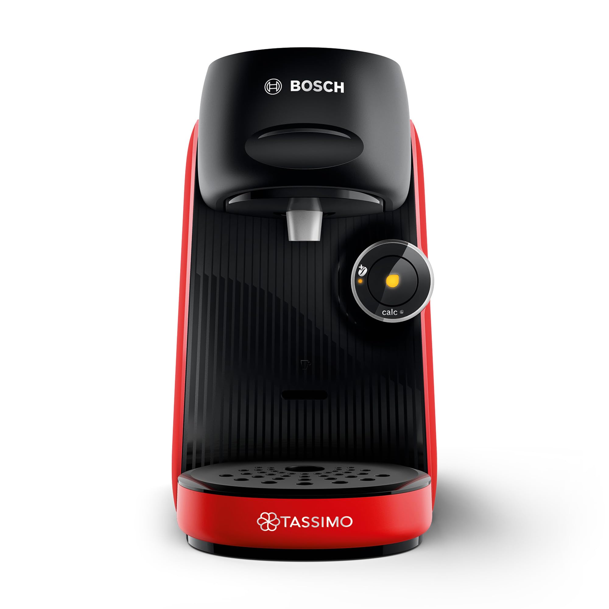 Machine à Café à Dosettes Eslora Finesse – Rouge – +70 Boissons Chaudes