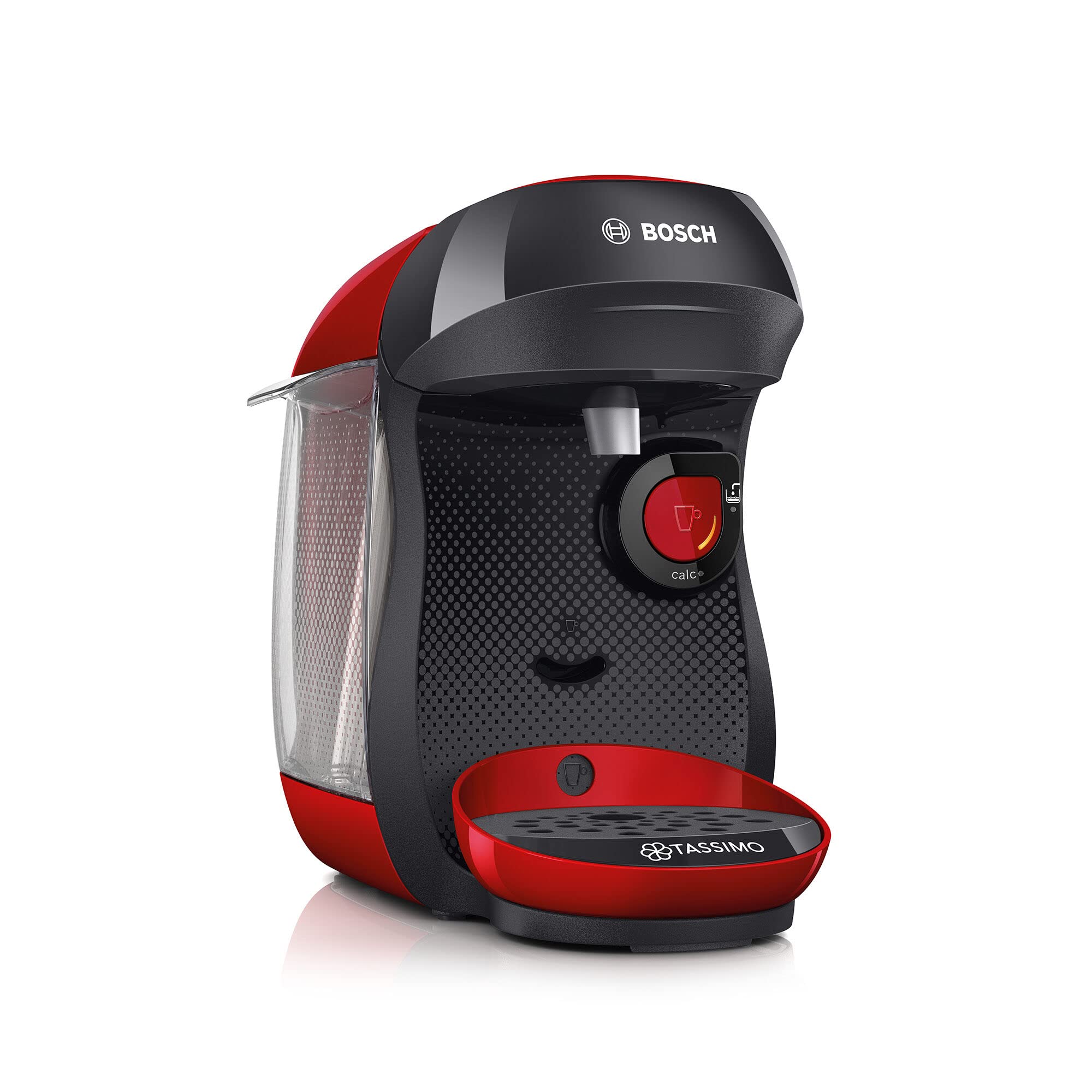 Machine à Café à Capsules Eslora Happy – Rouge – +40 Boissons – 1400W