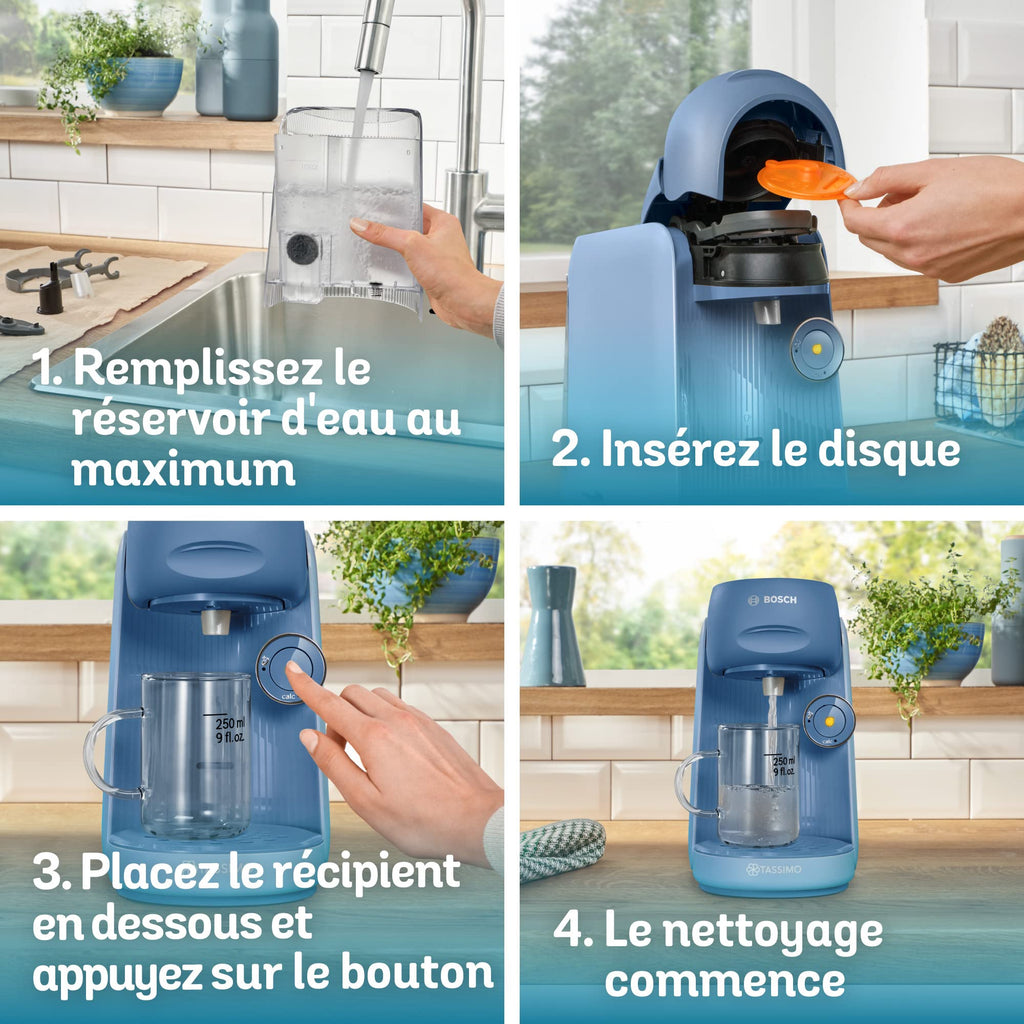 Machine à Café à Dosettes Eslora Finesse – Bleu Lavande – +70 Boissons