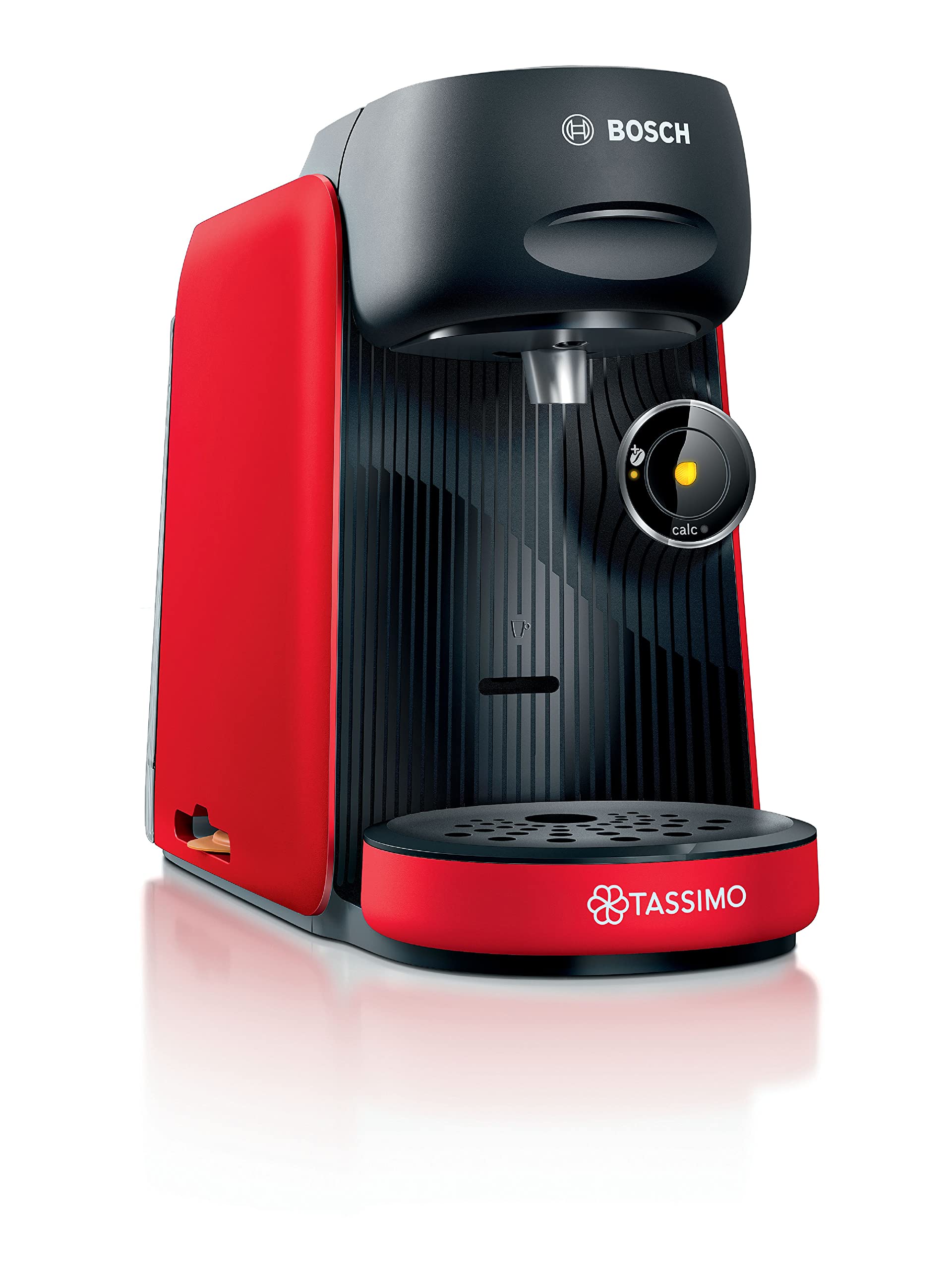 Machine à Café à Dosettes Eslora Finesse – Rouge Intense – +70 Boissons