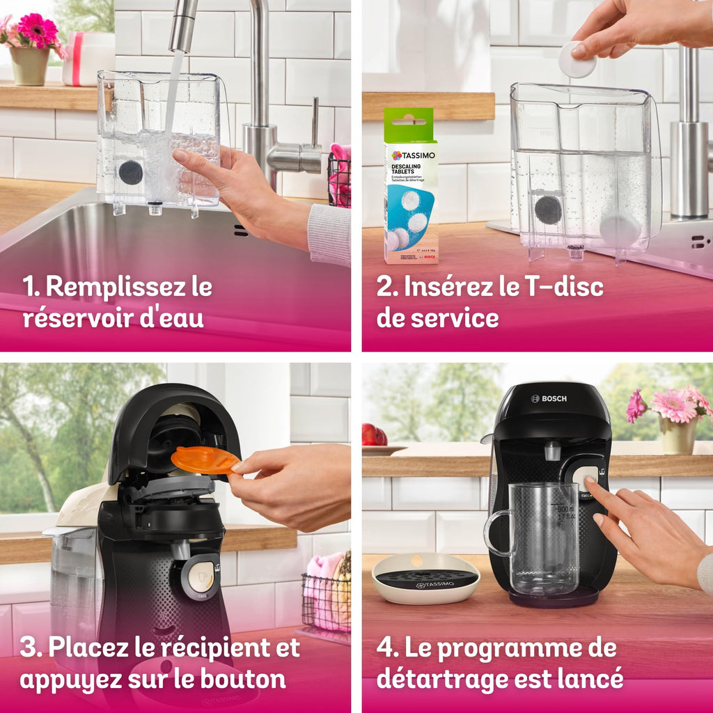 Machine à Café à Dosettes Eslora Happy – Crème – +70 Boissons Chaudes