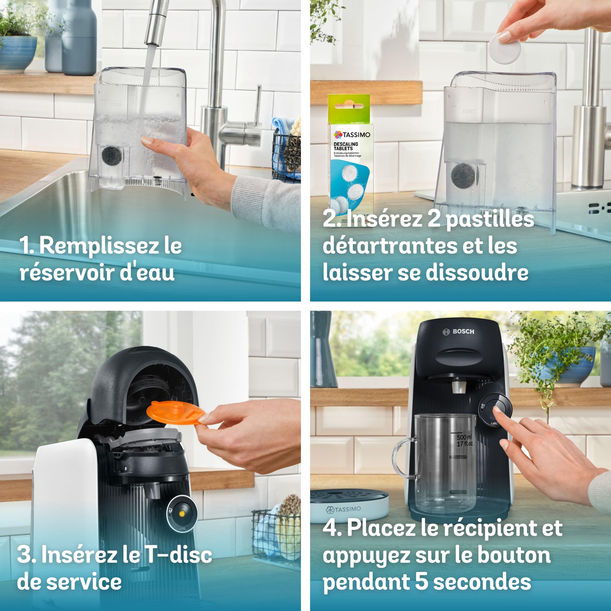 Machine à Café à Dosettes Eslora Finesse – Blanc – +70 Boissons Chaudes