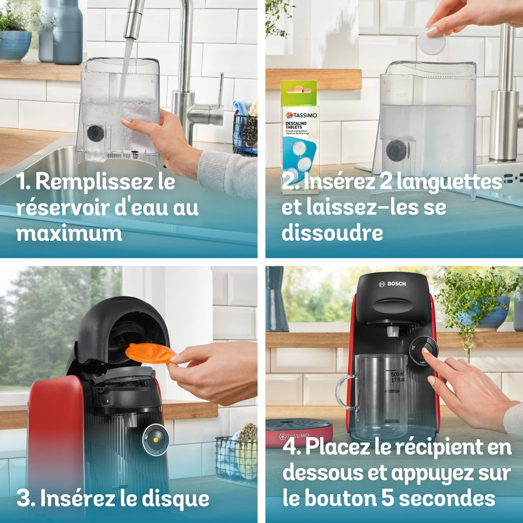 Machine à Café à Dosettes Eslora Finesse – Rouge Intense – +70 Boissons